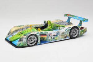Audi R8 LMP Crocodile 2001 Maisto 1:18 35899 Metāls