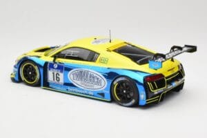 Audi R8 LMS #16 Twin Busch R. Rast / K. Busch 24h Nurburgring 2016 Minichamps 1:18 155161116 Metāls — attēls 5 no 6
