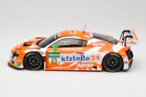 Audi R8 LMS #25 kfzteile24 D. Dobitsch / E. Sandstrom ADAC GT Masters 2016 Minichamps 1:18 155161125 Metāls — attēls 3 no 6