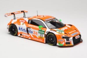 Audi R8 LMS #25 kfzteile24 D. Dobitsch / E. Sandstrom ADAC GT Masters 2016 Minichamps 1:18 155161125 Metāls — attēls 4 no 6