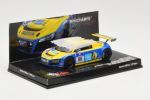 Audi R8 LMS #98 Team Phoenix Racing M. Basseng / F. Stippler / J. Stuck / M. Rockenfeller 24 Hours Nurburgring 2010 Minichamp — attēls 2 no 4