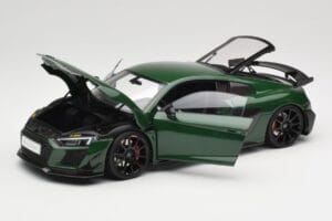 Audi R8 4S V10 Performance Zaļš Kengfai 1:18 VAKF-0358 Metāls — attēls 2 no 8