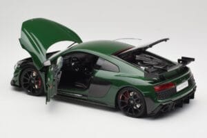 Audi R8 4S V10 Performance Zaļš Kengfai 1:18 VAKF-0358 Metāls — attēls 5 no 8