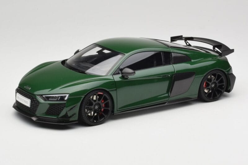 Audi R8 4S V10 Performance Zaļš Kengfai 1:18 VAKF-0358 Metāls