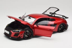 Audi R8 4S V10 Performance Sarkans Kengfai 1:18 VAKF-0356 Metāls — attēls 2 no 8