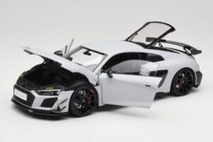 Audi R8 4S V10 Performance Balts Kengfai 1:18 VAKF-0357 Metāls — attēls 2 no 8