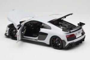 Audi R8 4S V10 Performance Balts Kengfai 1:18 VAKF-0357 Metāls — attēls 5 no 8
