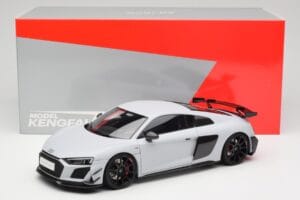 Audi R8 4S V10 Performance Balts Kengfai 1:18 VAKF-0357 Metāls — attēls 8 no 8