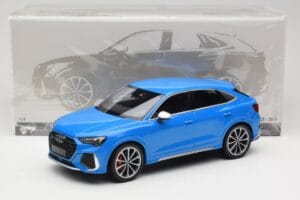 Audi RS Q3 F3 Sportback Zils Minichamps 1:18 155018101 Metāls — attēls 6 no 6