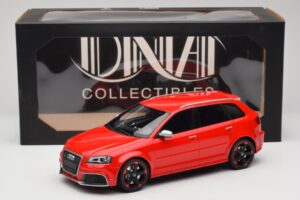 Audi RS3 8P Sportback Sarkans DNA 1:18 DNA000056 Sveķi — attēls 6 no 6