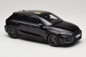 Audi RS3 8Y Sportback Myth Black Norev 1:18 188388 Metāls — attēls 6 no 8