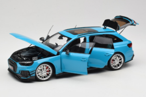 Audi RS4 B9 Avant Darwin Pro Zils Kilo Works 1:18 KLW002303 Metāls — attēls 2 no 8