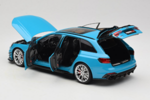 Audi RS4 B9 Avant Darwin Pro Zils Kilo Works 1:18 KLW002303 Metāls — attēls 5 no 8