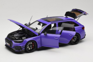 Audi RS4 B9 Avant Darwin Pro Violets Kilo Works 1:18 KLW002301 Metāls — attēls 2 no 8
