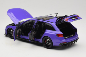 Audi RS4 B9 Avant Darwin Pro Violets Kilo Works 1:18 KLW002301 Metāls — attēls 5 no 8