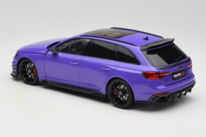Audi RS4 B9 Avant Darwin Pro Violets Kilo Works 1:18 KLW002301 Metāls — attēls 7 no 8