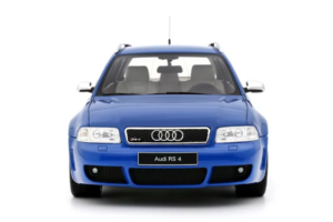 Audi RS4 B5 Avant Nogaro Blue Otto 1:18 OT1272 Sveķi — attēls 3 no 5