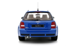 Audi RS4 B5 Avant Nogaro Blue Otto 1:18 OT1272 Sveķi — attēls 4 no 5