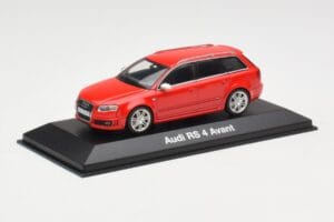 Audi RS4 B7 Avant Sarkans Minichamps 1:43 5010509213 Metāls — attēls 2 no 4