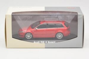 Audi RS4 B7 Avant Sarkans Minichamps 1:43 5010509213 Metāls — attēls 4 no 4