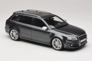Audi RS4 B7 Pelēks Otto 1:18 OT721 Sveķi — attēls 4 no 6