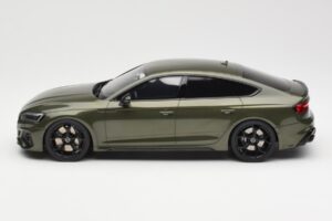 Audi RS5 B9 Competition Sportback Zaļš GT Spirit 1:18 GT469 Sveķi — attēls 3 no 6