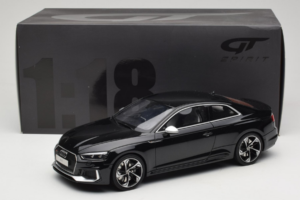 Audi RS5 B9 Coupe Melns GT Spirit 1:18 GT751 Sveķi — attēls 6 no 6
