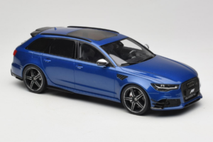 Audi RS6 C7 ABT Performance Avant Zils Exclusive Edition GT Spirit 1:18 AUDI011 Sveķi — attēls 4 no 6