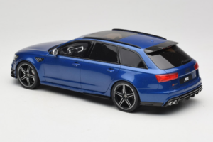 Audi RS6 C7 ABT Performance Avant Zils Exclusive Edition GT Spirit 1:18 AUDI011 Sveķi — attēls 5 no 6