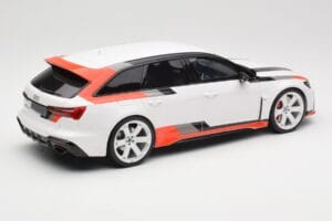 Audi RS6 C8 GT Avant Arkona White GT Spirit 1:18 GT512 Sveķi — attēls 2 no 6
