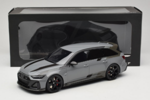 Audi RS6 C8 Avant GT Nardo Grey GT Spirit 1:18 GT965 Sveķi — attēls 6 no 6