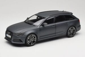 Audi RS6 C7 Avant Matt Grey Minichamps 1:18 110012012 Metāls
