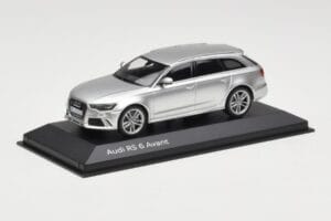 Audi RS6 C7 Avant Prisma Silver Minichamps 1:43 5011216213 Metāls — attēls 2 no 4