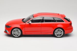 Audi RS6 C7 Avant Sarkans Minichamps 1:18 110012011 Metāls — attēls 4 no 8