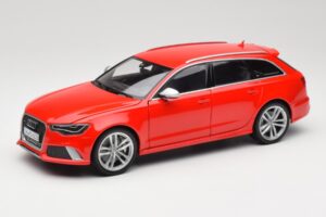Audi RS6 C7 Avant Sarkans Minichamps 1:18 110012011 Metāls