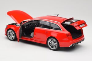 Audi RS6 C7 Avant Sarkans Minichamps 1:18 110012011 Metāls — attēls 5 no 8
