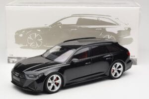Audi RS6 C8 Avant Black Metallic Minichamps 1:18 155018014 Metāls — attēls 6 no 6