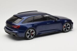 Audi RS6 C8 Avant Blue Metallic Minichamps 1:18 155018011 Metāls — attēls 2 no 6
