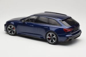 Audi RS6 C8 Avant Blue Metallic Minichamps 1:18 155018011 Metāls — attēls 5 no 6