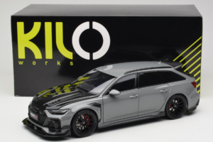 Audi RS6 C8 Avant Darwin Pro Violets Kilo Works 1:18 KLW002202 Metāls — attēls 8 no 8