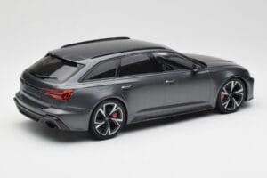 Audi RS6 C8 Avant Matt Grey Minichamps 1:18 155018015 Metāls — attēls 2 no 6