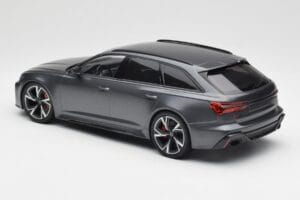 Audi RS6 C8 Avant Matt Grey Minichamps 1:18 155018015 Metāls — attēls 5 no 6