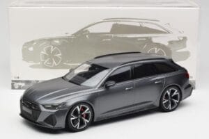 Audi RS6 C8 Avant Matt Grey Minichamps 1:18 155018015 Metāls — attēls 6 no 6