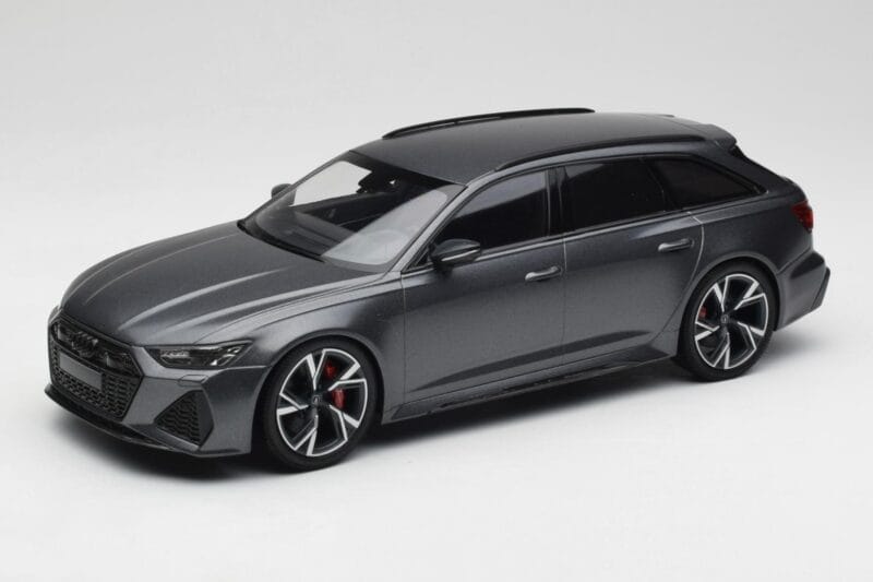 Audi RS6 C8 Avant Matt Grey Minichamps 1:18 155018015 Metāls