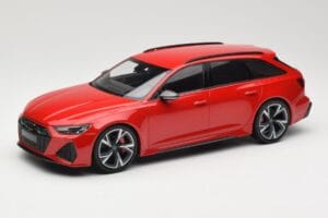 Audi RS6 C8 Avant Red Metallic Minichamps 1:18 155018010 Metāls