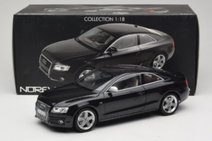 Audi S5 B8 Coupe Melns Norev 1:18 188360 Metāls — attēls 8 no 8