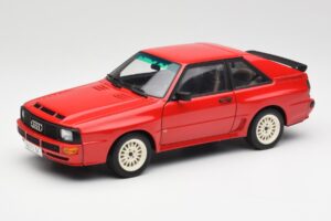 Audi Sport Quattro Sarkans Dīlera Izdevums AUTOart 1:18 5030400205 Metāls
