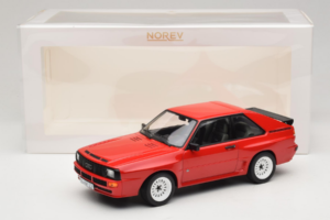 Audi Sport Quattro Sarkans Norev 1:18 188319 Metāls — attēls 6 no 6