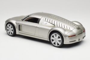 Audi Rosemeyer Sudrabs Maisto 1:18 31625 Metāls — attēls 7 no 8