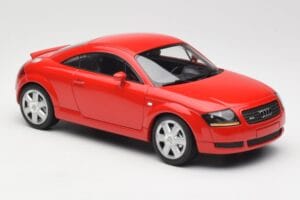 Audi TT 8N Sarkans Minichamps 1:18 155017022 Metāls — attēls 4 no 6